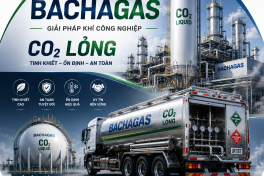 CO2 lỏng tại Tiền Giang | Nhà cung cấp CO2 uy tín - Bachagas