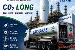 CO2 lỏng tại Hà Nội | Nhà cung cấp CO2 uy tín - Bachagas
